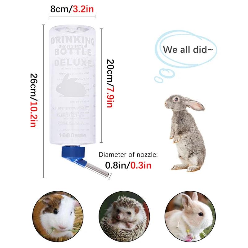 1000ml Auto Drinking Water Bottle for Small Animals - MR. GIFT