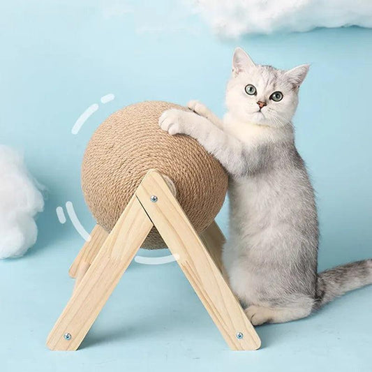 Sisal Rope Cat Scratching Ball Toy - MR. GIFT