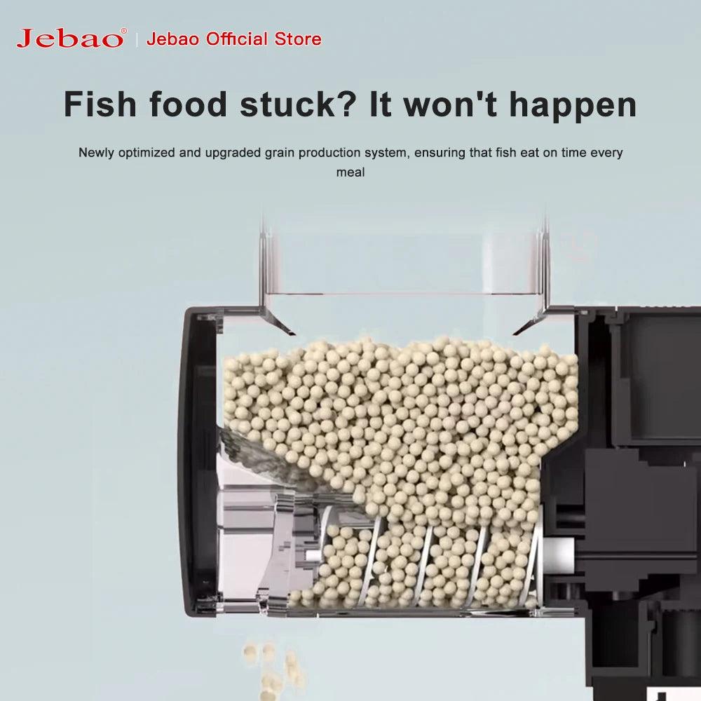 Jebao Jecod WiFi Aquarium Automatic Fish Feeder - MR. GIFT