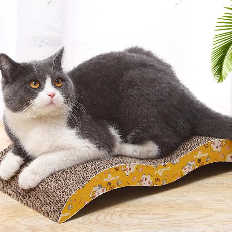 Cat Scratcher Bowl | Corrugated Cardboard Bed - MR. GIFT