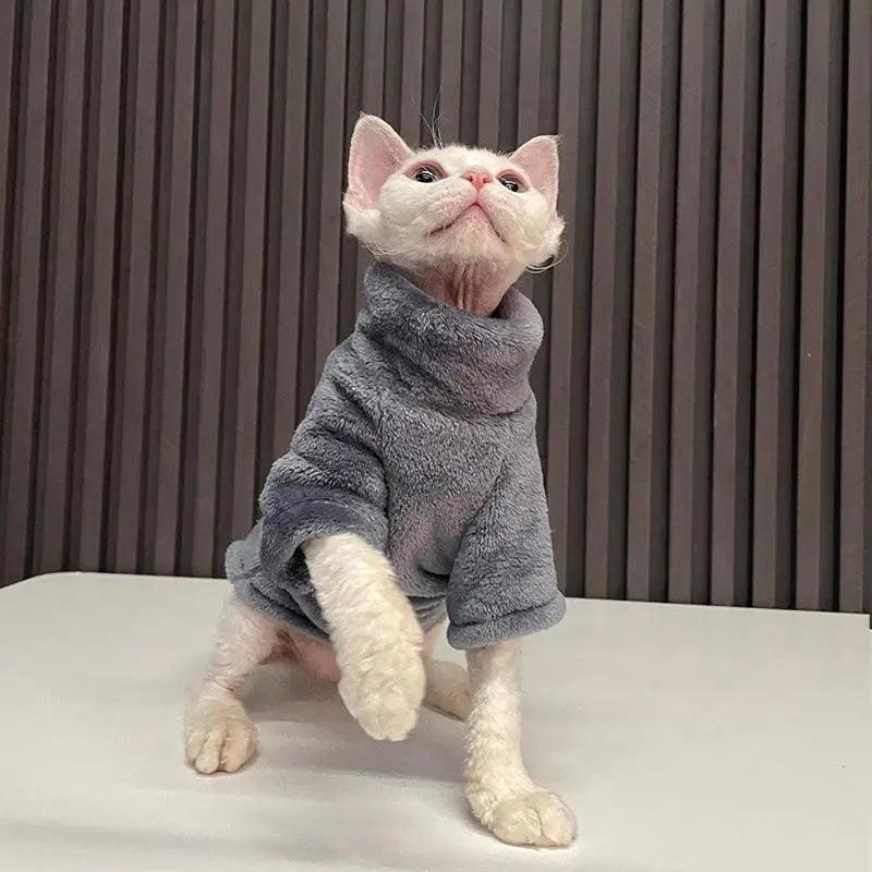 Warm Up Your Meow-tfit with the Sphynx Cat Sweater - MR. GIFT