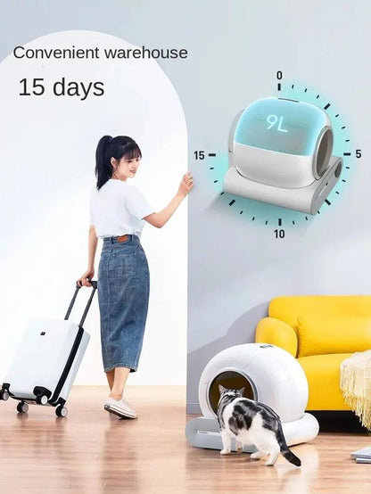 65L Smart Automatic Self-Cleaning Cat Litter Box - MR. GIFT
