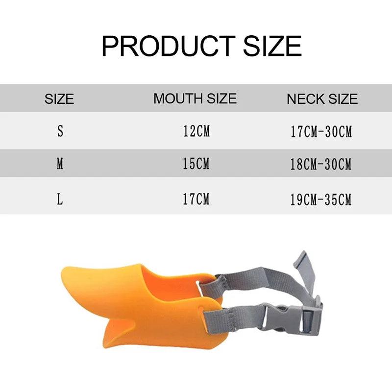 Bite Blocker: Adjustable Silicone Duck Muzzle - MR. GIFT