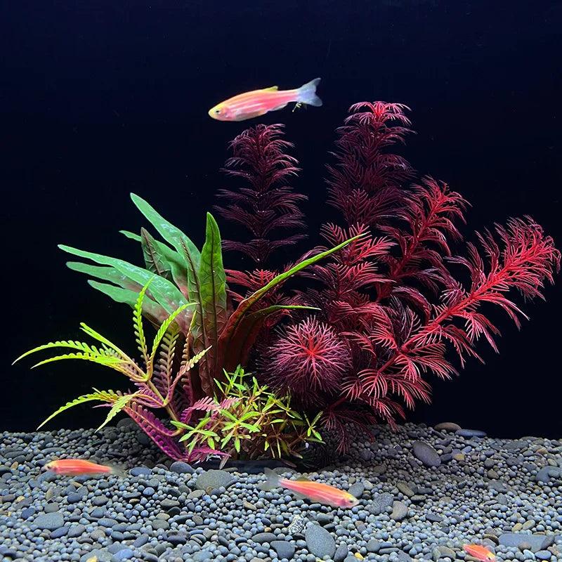 Artificial Aquatic Plants Aquarium Decor Accessories - MR. GIFT