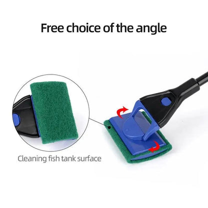 Fish Tank Glass Cleaning Five-in-One Tool - MR. GIFT