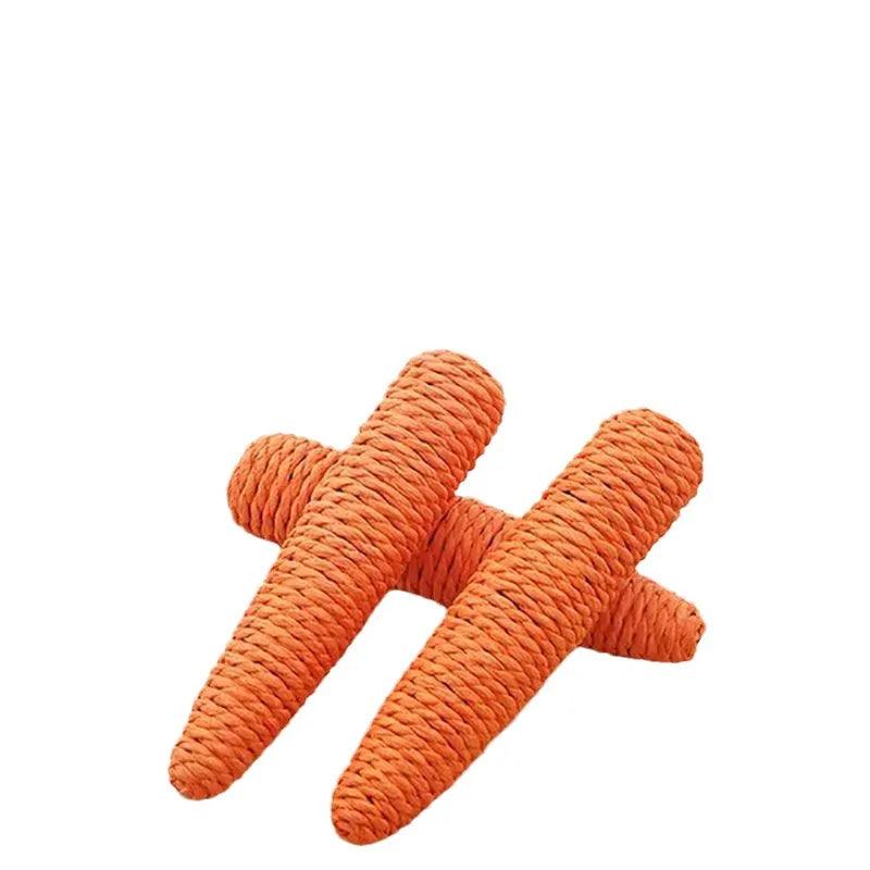 Sound Carrot Cat Teething and Play Stick - MR. GIFT