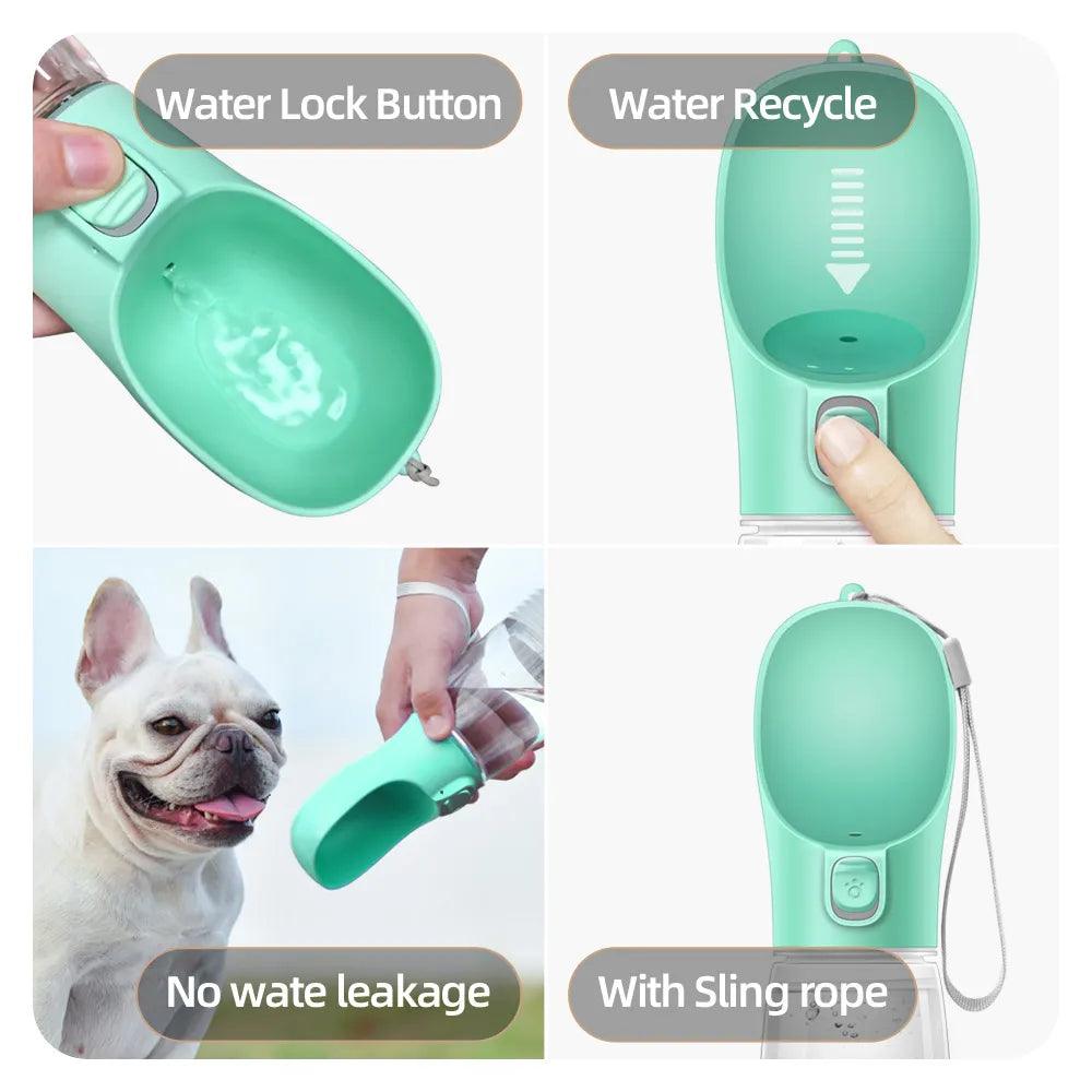 Portable Leakproof Dog Water Bottle - MR. GIFT