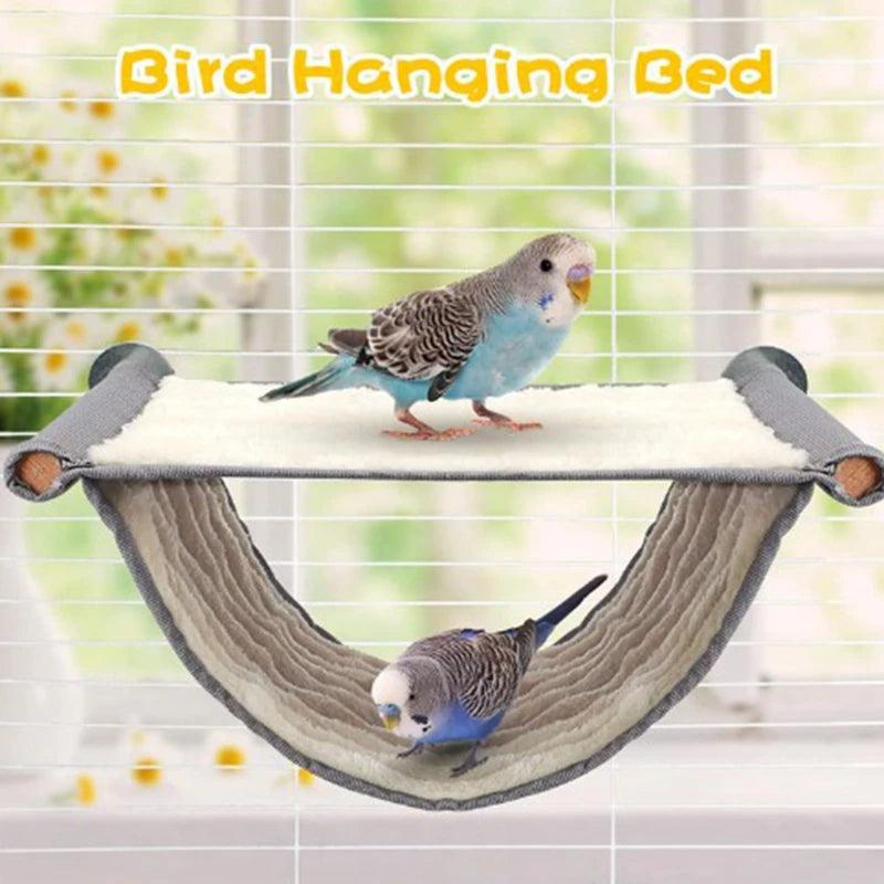 Warm Bird Nest Hammock Hanging Cage Accessory - MR. GIFT