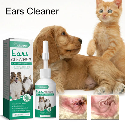 Pet Ear Cleaner for Infections & Itch Relief