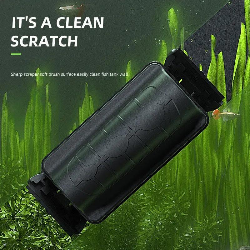 Magnetic Aquarium Cleaner Brush Floating Algae Scraper - MR. GIFT