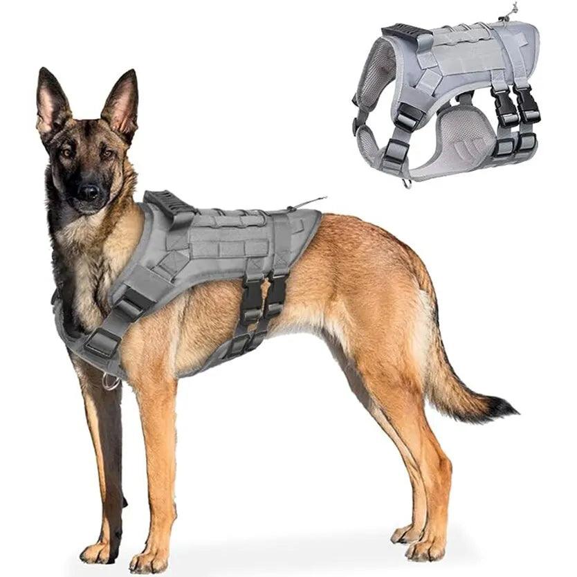 Tactical No-Pull Dog Harness for Medium & Large Dogs - MR. GIFT