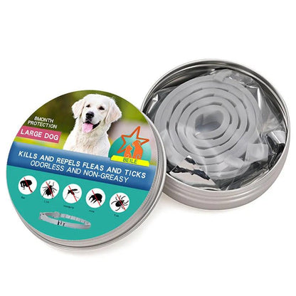 8-Month Flea & Tick Protection Collar for Pets - MR. GIFT