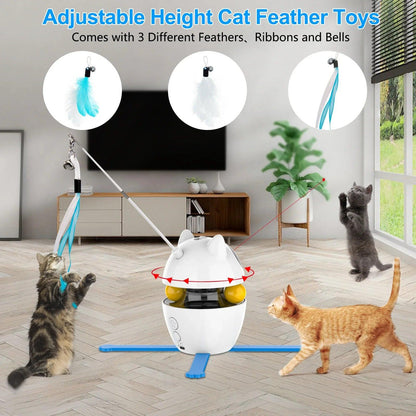 Meow Madness: 4-in-1 Electric Toys for Endless Playtime - MR. GIFT