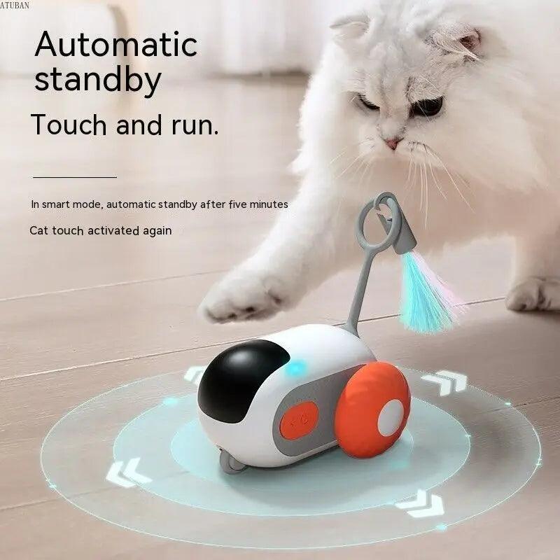 Purrfectly Entertaining: The Remote Smart Cat Toy - MR. GIFT