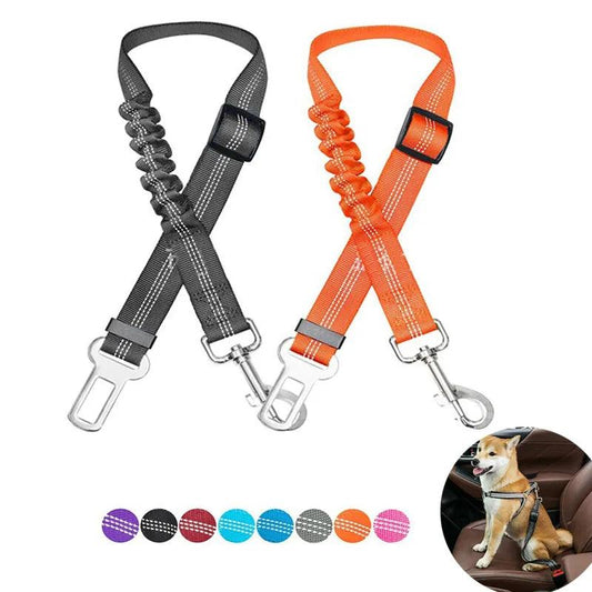 Paws on the Road: Nylon Dog Car Seat Belt for Safe Travels - MR. GIFT