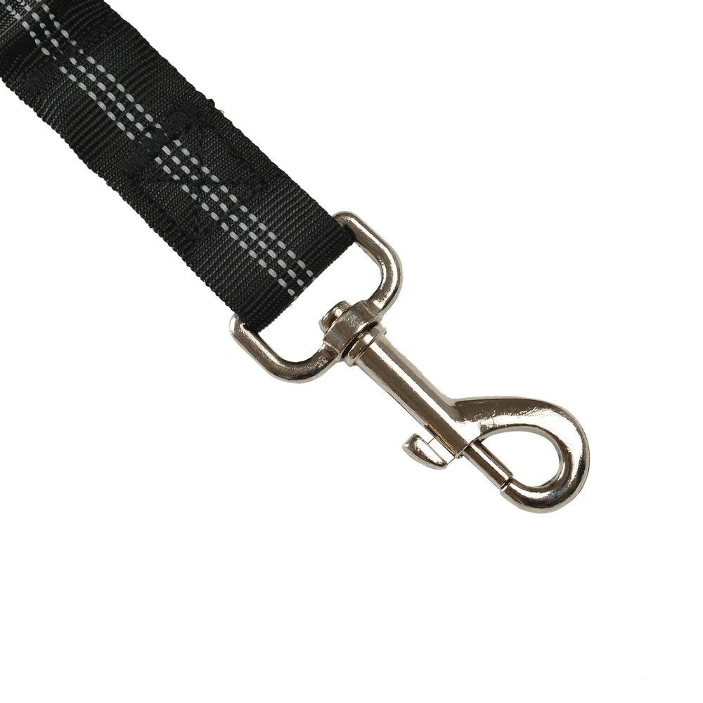 Adjustable Nylon Dog Seat Belt with Reflective Elastic - MR. GIFT