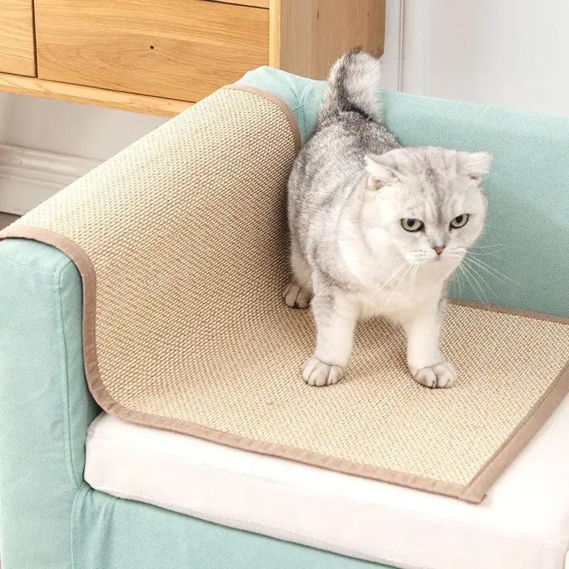 Bamboo Cat Scratcher Sofa Mat | Furniture Protector - MR. GIFT