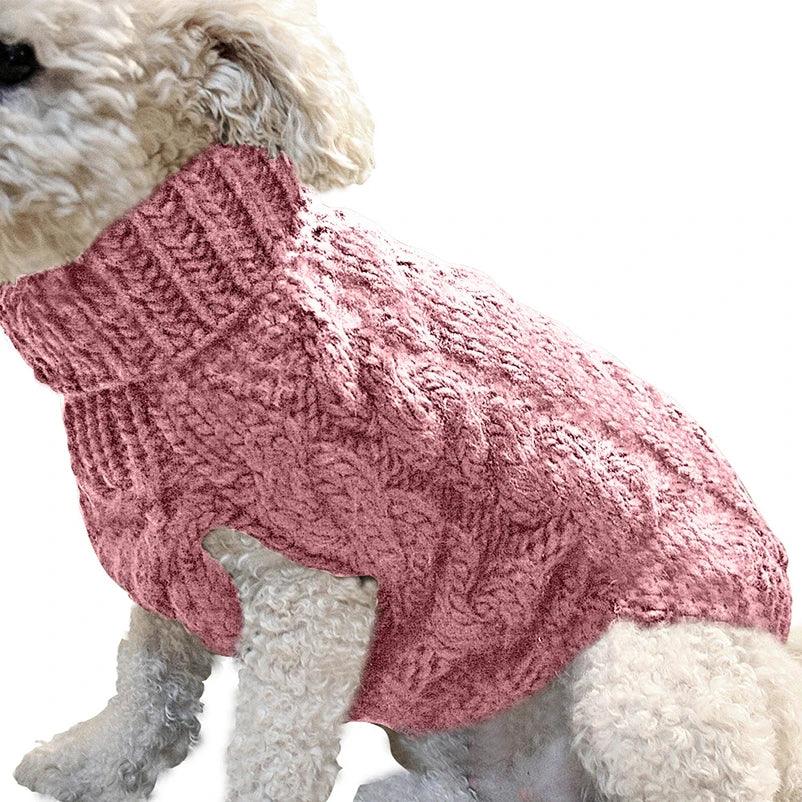Warm Turtleneck Sweater for Small Dogs and Cats - MR. GIFT