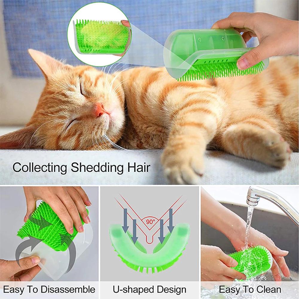 Cat Self Grooming Massage Brush - MR. GIFT