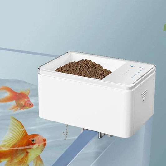 Feed Your Fish on Autopilot: The Ultimate Intelligent Timer Feeder for Aquariums - MR. GIFT