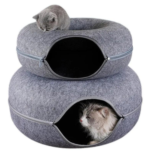 Scratch-Resistant Cat Play Cave - MR. GIFT