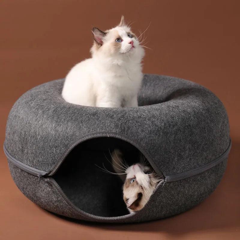 Scratch-Resistant Cat Play Cave - MR. GIFT