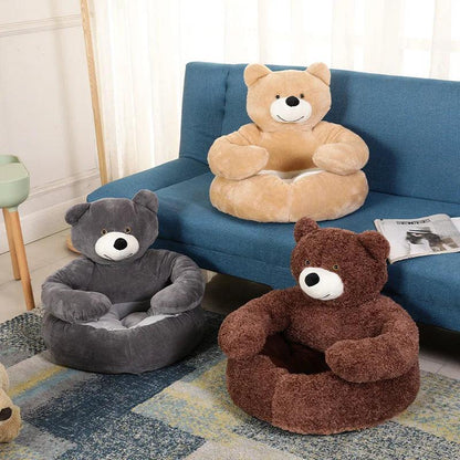 Super Soft Bear Hug Dog & Cat Bed - MR. GIFT
