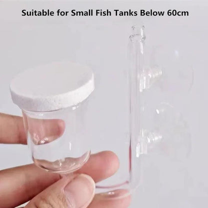 Mini Aquarium Oxygen Pump with Bubble Stone Generator - MR. GIFT