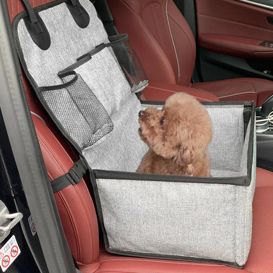 Puppy Booster Car Seat with Storage Pockets - MR. GIFT