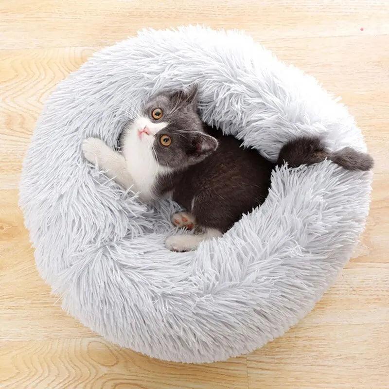 Super Warm Long Plush Cat & Dog Bed - MR. GIFT