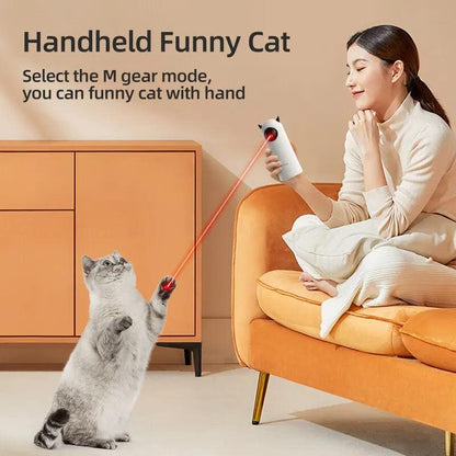 Smart Interactive Cat Toy with LED Laser - MR. GIFT