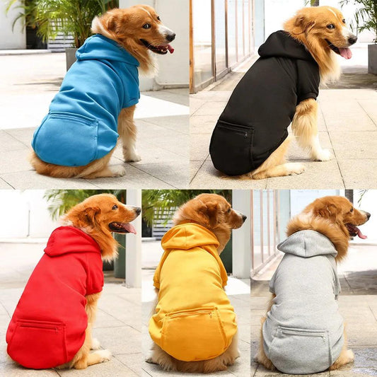 Puppy Dog Hoodie with Pocket for Winter - MR. GIFT