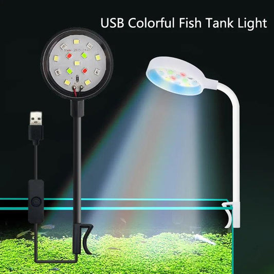 USB LED Aquarium Light Waterproof Underwater Decor - MR. GIFT