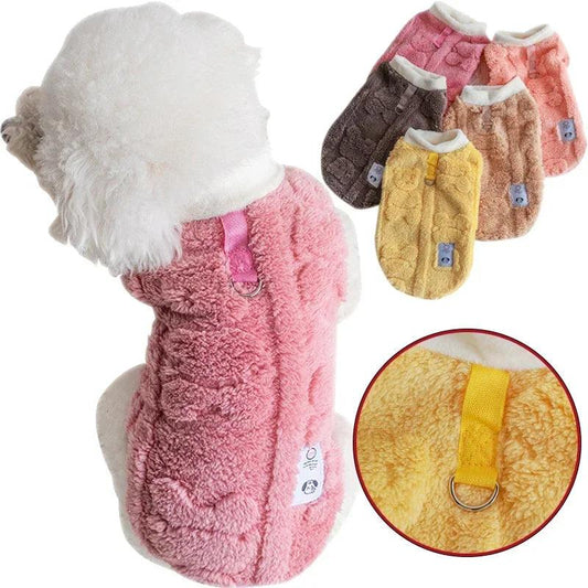 Soft Fleece Winter Sweater for Small Dogs - MR. GIFT