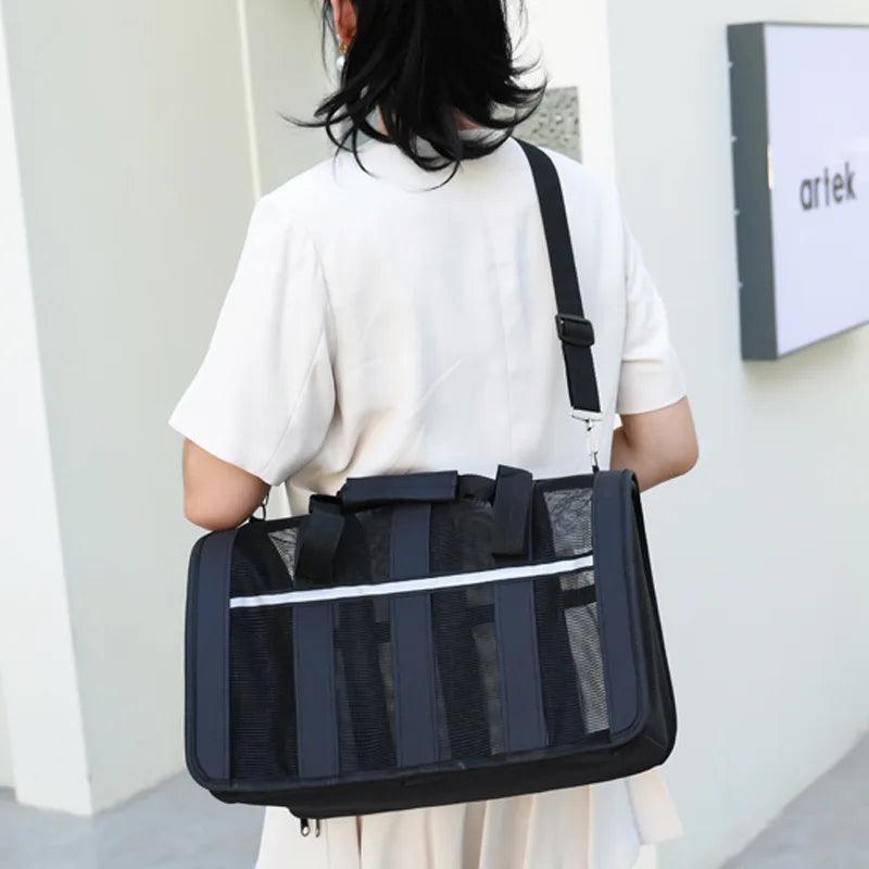 Portable Breathable Pet Carrier Handbag - MR. GIFT