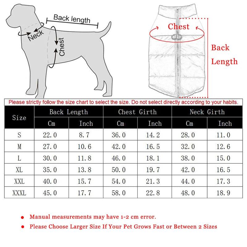 Waterproof Warm Dog Vest for Autumn & Winter - MR. GIFT