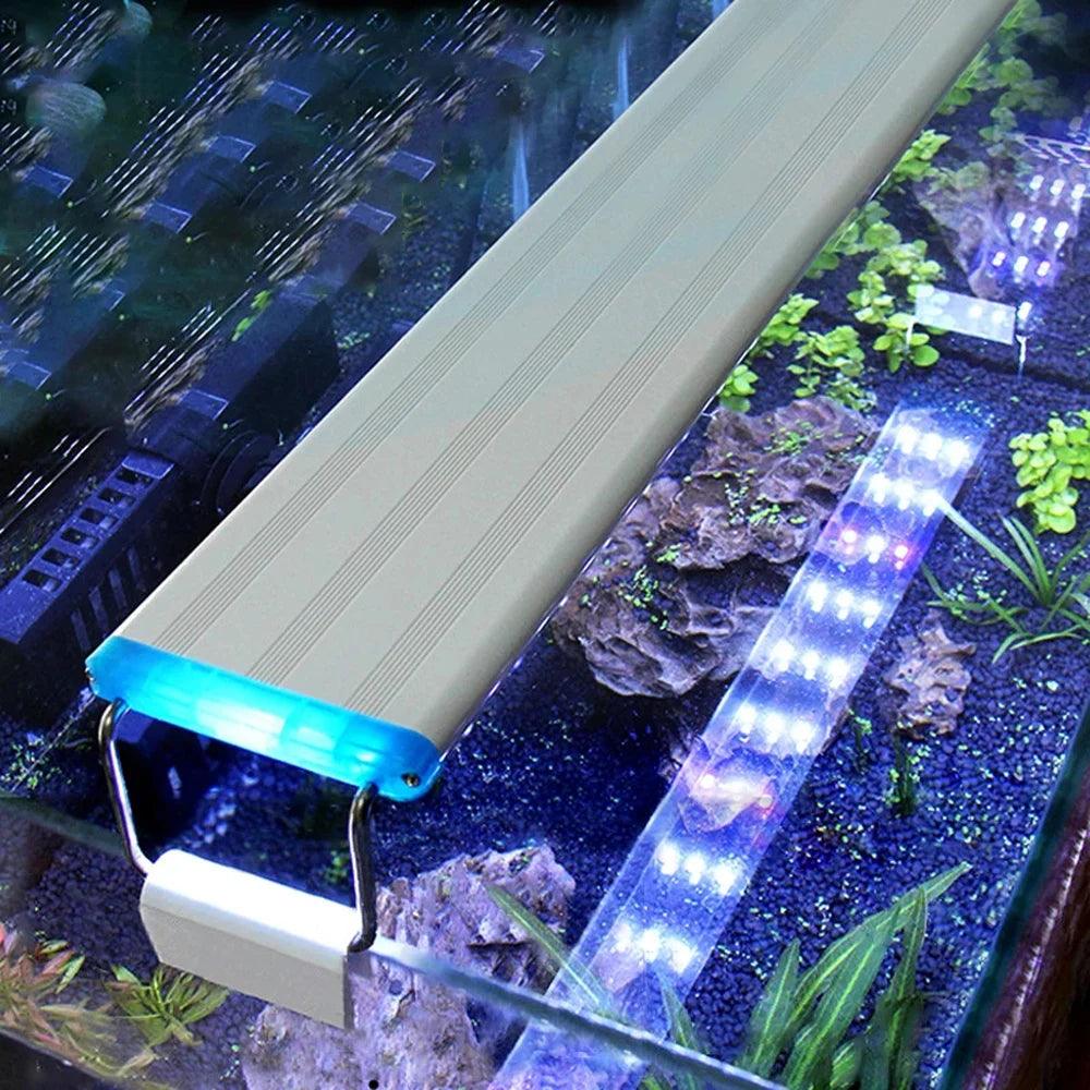 RGB LED Aquarium Plant Light 18-58CM Extensible - MR. GIFT