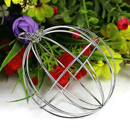 Stainless Steel Sphere Feed Exercise Hanging Ball - MR. GIFT