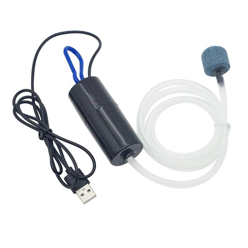 USB Silent Aquarium Air Pump Mini Oxygenator - MR. GIFT