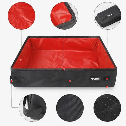 Portable Folding Travel Pet Litter Box Waterproof - MR. GIFT
