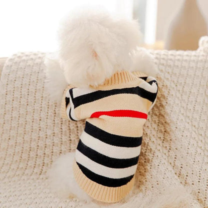 Winter Striped Knitted Sweater for Pets - MR. GIFT